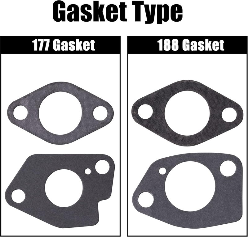 MRELC Upgrade Carburetor Air Filter Adapter Pipe Jet Stage 2 Kit for Predator 301cc 420cc 13hp 15hp GX340 GX390 389cc Mini Bike Parts(Red) - Image 3